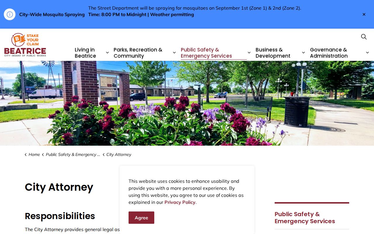 Beatrice court docket city attorney office information
