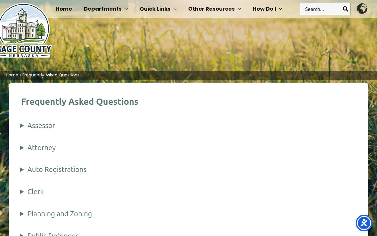 Gage County court dates FAQ for County Court and District Court contacts