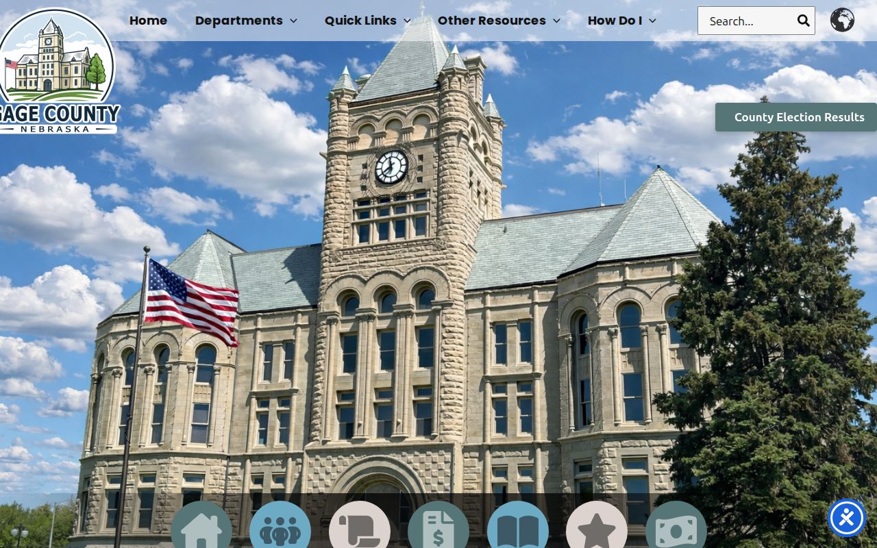 Gage County court docket historic courthouse records location